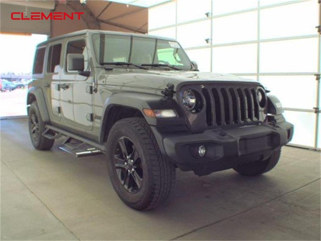used 2020 Jeep Wrangler Unlimited car, priced at $26,500