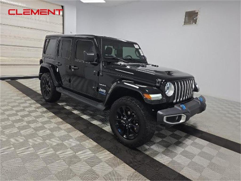 used 2022 Jeep Wrangler Unlimited 4xe car, priced at $31,500