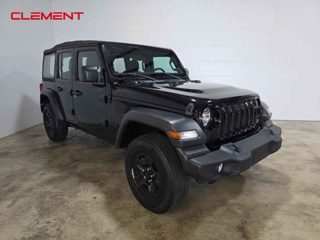 used 2023 Jeep Wrangler car, priced at $27,000