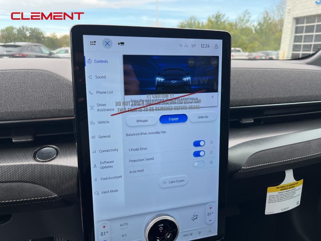 new 2025 Ford Mustang Mach-E car, priced at $53,590