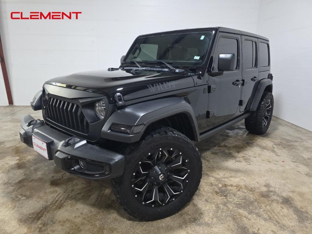 used 2021 Jeep Wrangler Unlimited car, priced at $30,000