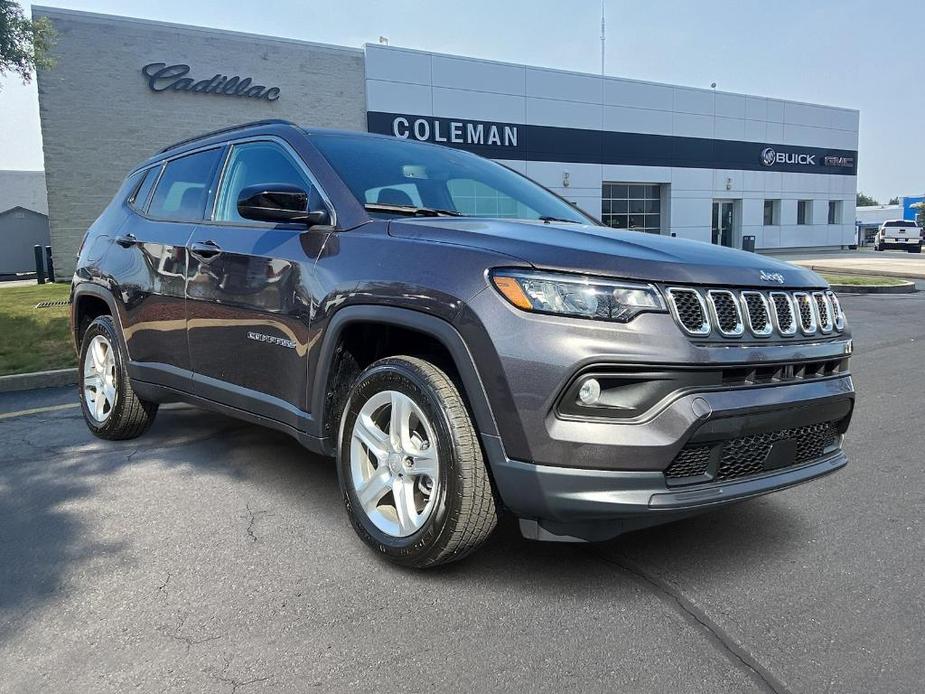 used 2023 Jeep Compass car, priced at $26,495