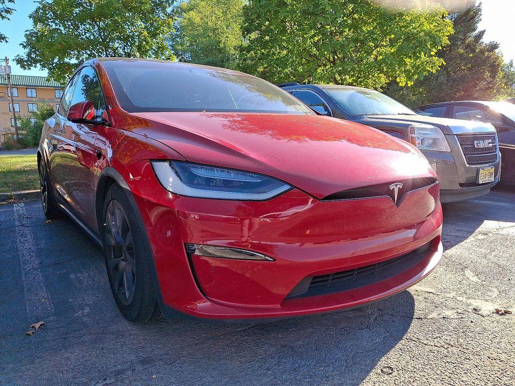 used 2023 Tesla Model X car, priced at $46,995