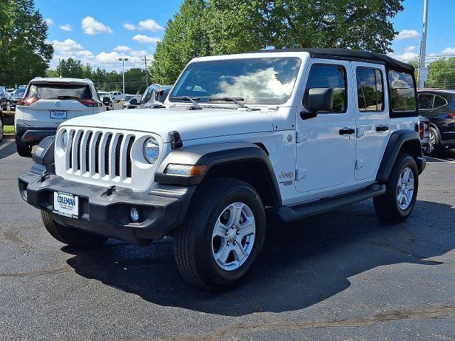 used 2020 Jeep Wrangler Unlimited car, priced at $28,795