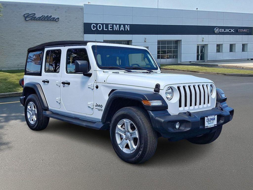 used 2020 Jeep Wrangler Unlimited car, priced at $29,795
