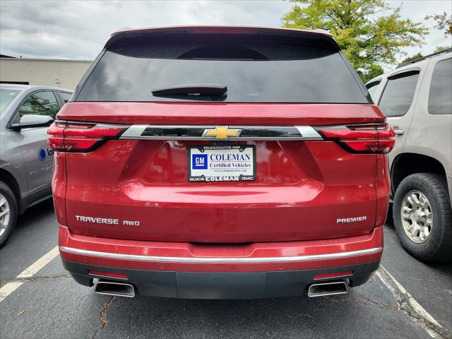 used 2022 Chevrolet Traverse car, priced at $36,495