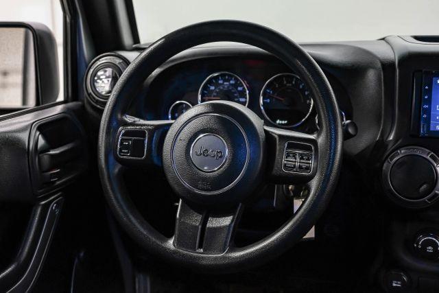 used 2015 Jeep Wrangler Unlimited car, priced at $17,995