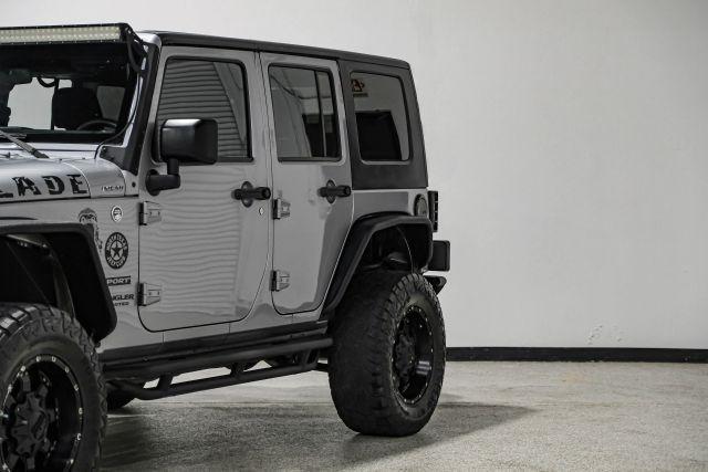 used 2015 Jeep Wrangler Unlimited car, priced at $17,995