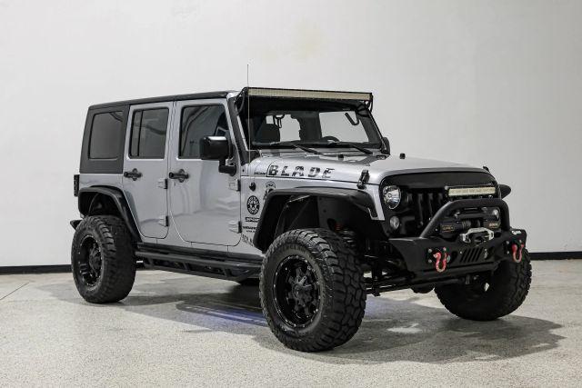 used 2015 Jeep Wrangler Unlimited car, priced at $17,995