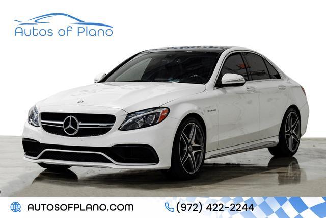 used 2015 Mercedes-Benz C-Class car, priced at $33,495