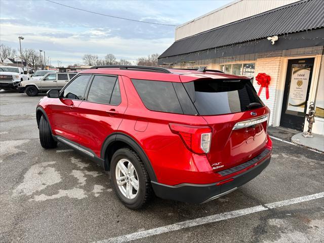 used 2021 Ford Explorer car, priced at $25,000