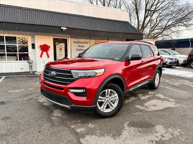 used 2021 Ford Explorer car, priced at $25,000