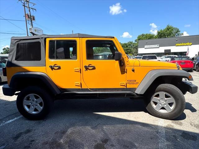 used 2013 Jeep Wrangler Unlimited car, priced at $10,500