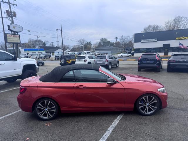 used 2015 BMW 228 car, priced at $12,500