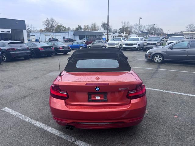 used 2015 BMW 228 car, priced at $12,500