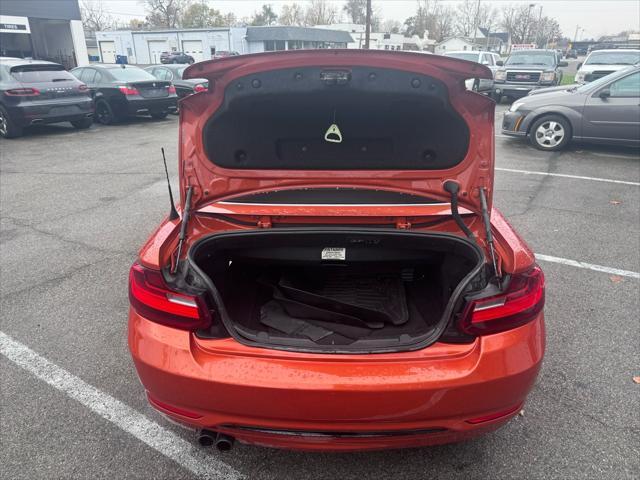 used 2015 BMW 228 car, priced at $12,500