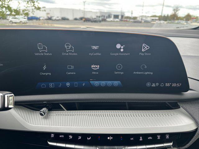 new 2025 Cadillac OPTIQ car, priced at $59,710