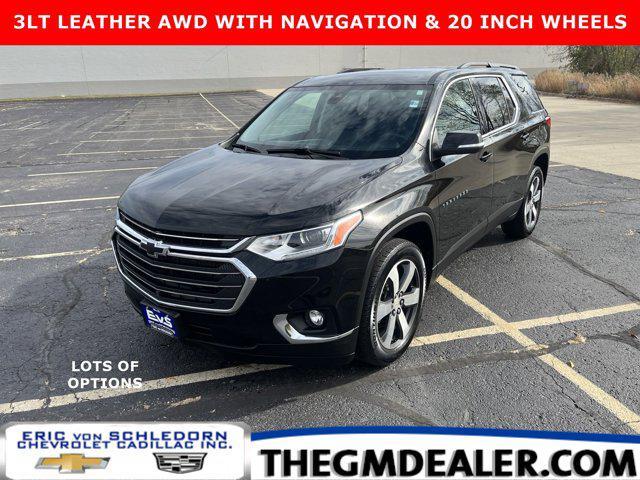 used 2021 Chevrolet Traverse car, priced at $25,999