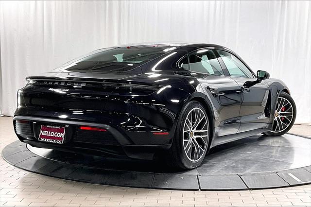 used 2021 Porsche Taycan car, priced at $66,188