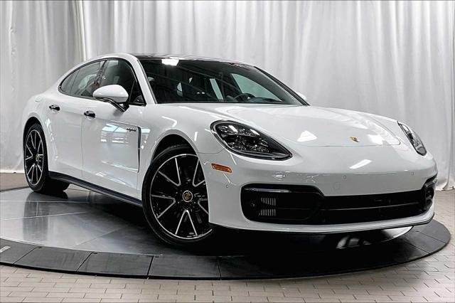 used 2023 Porsche Panamera e-Hybrid car, priced at $108,888