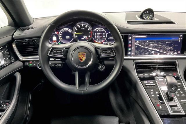 used 2023 Porsche Panamera e-Hybrid car, priced at $108,888