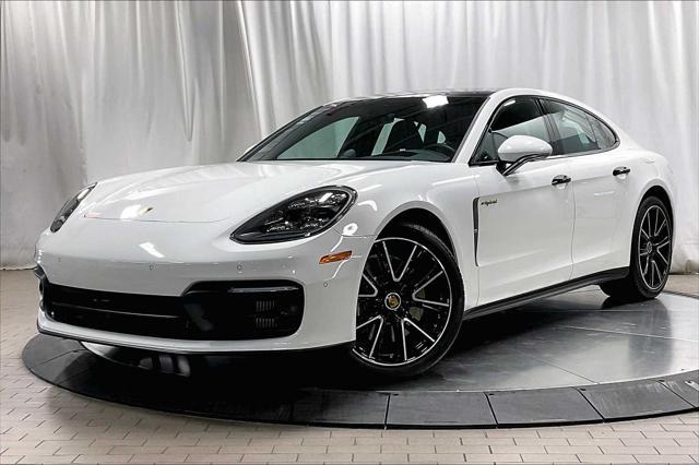 used 2023 Porsche Panamera e-Hybrid car, priced at $108,888