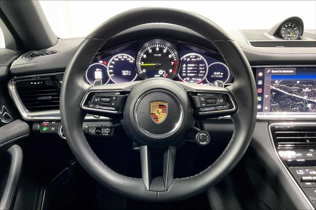 used 2023 Porsche Panamera e-Hybrid car, priced at $108,888