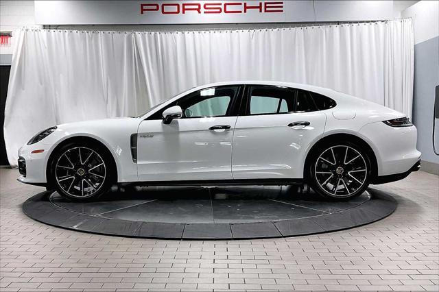 used 2023 Porsche Panamera e-Hybrid car, priced at $108,888