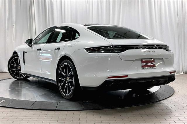 used 2023 Porsche Panamera e-Hybrid car, priced at $108,888