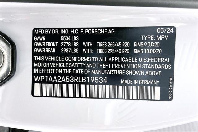 used 2024 Porsche Macan car, priced at $56,288