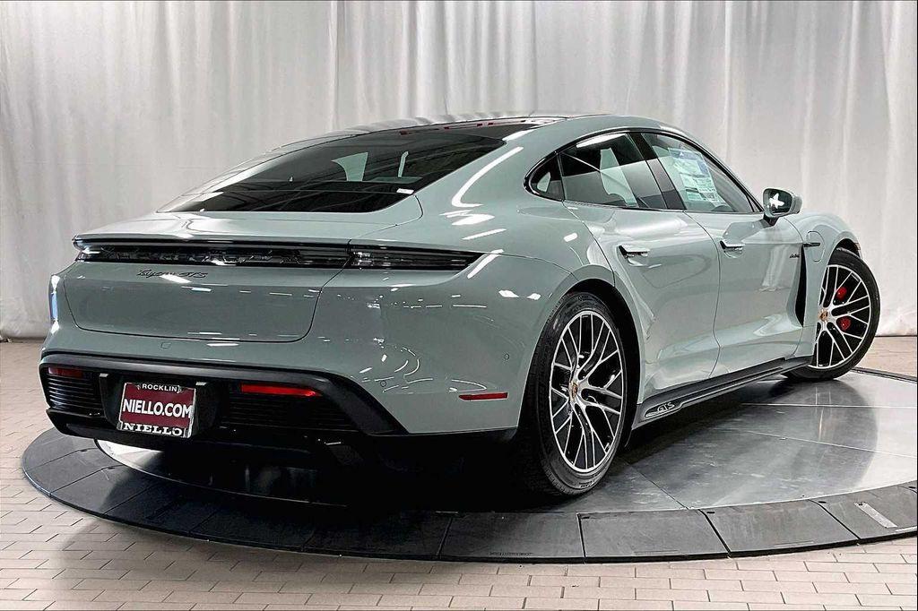 new 2025 Porsche Taycan car, priced at $164,885