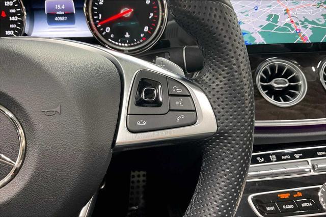 used 2018 Mercedes-Benz E-Class car, priced at $29,988