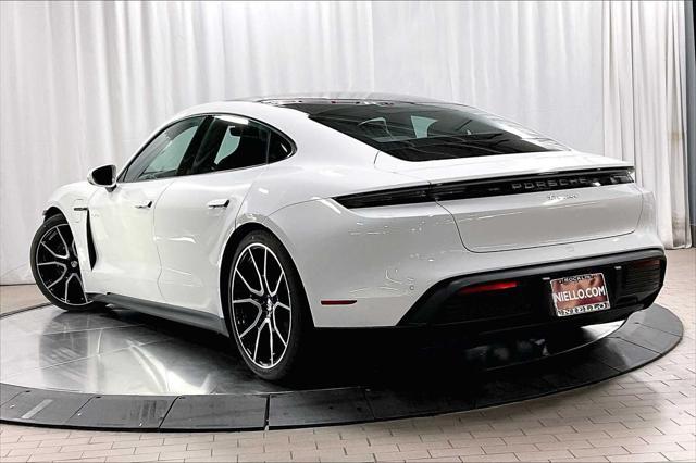 used 2025 Porsche Taycan car, priced at $111,888