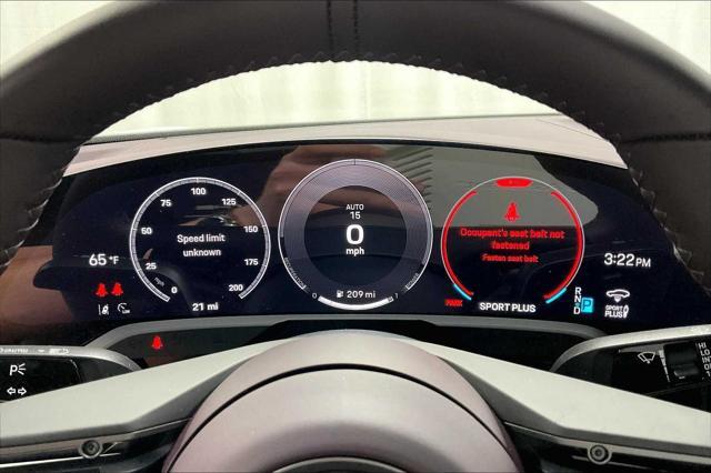 used 2025 Porsche Taycan car, priced at $111,888