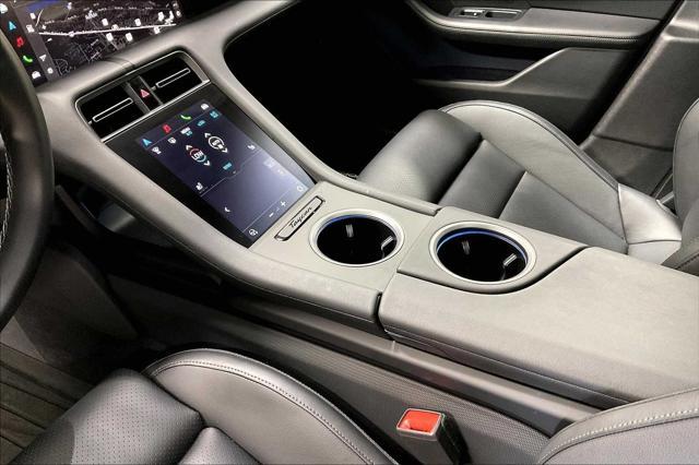 used 2025 Porsche Taycan car, priced at $128,888