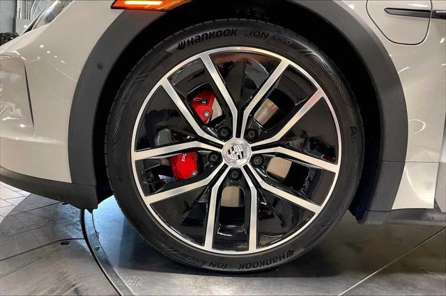 used 2025 Porsche Taycan car, priced at $128,888