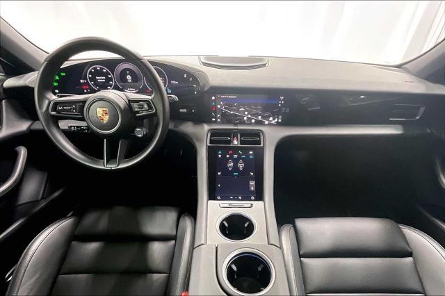 used 2025 Porsche Taycan car, priced at $128,888