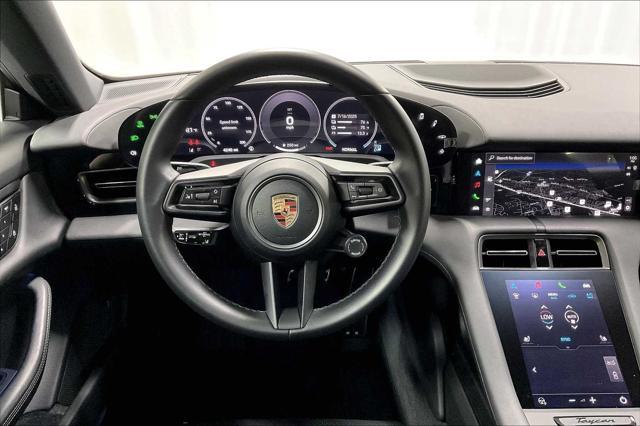 used 2025 Porsche Taycan car, priced at $128,888