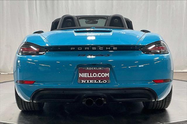 used 2019 Porsche 718 Boxster car, priced at $71,988