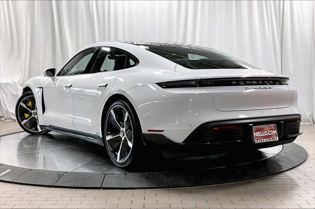 used 2022 Porsche Taycan car, priced at $119,888