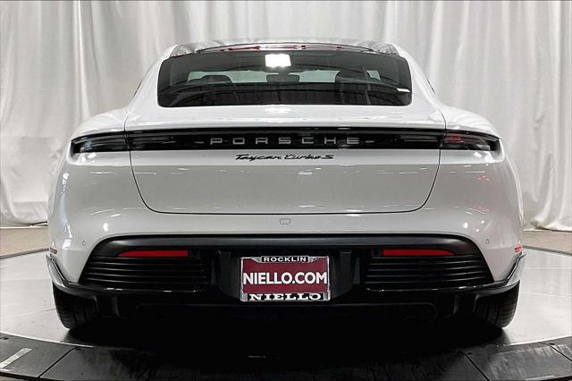 used 2022 Porsche Taycan car, priced at $119,888