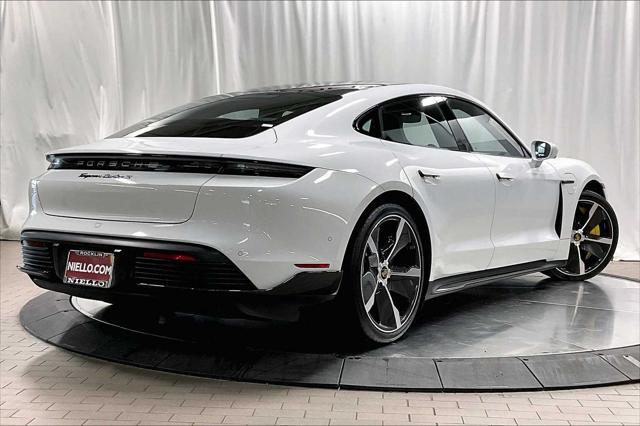 used 2022 Porsche Taycan car, priced at $119,888