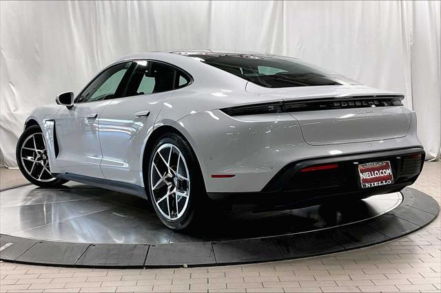 used 2025 Porsche Taycan car, priced at $105,988