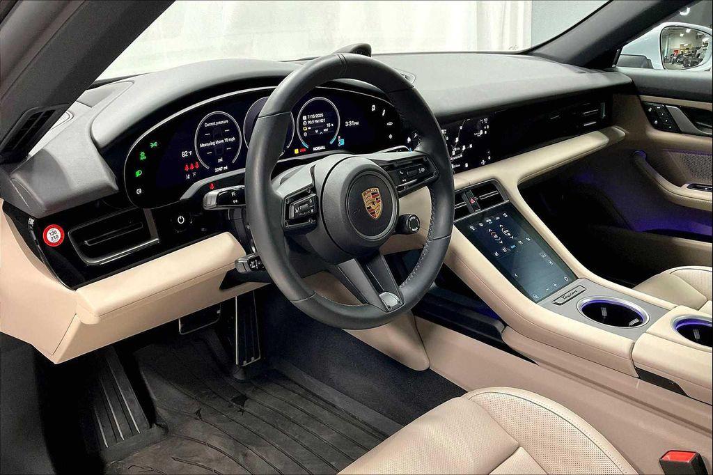 used 2025 Porsche Taycan car, priced at $104,488
