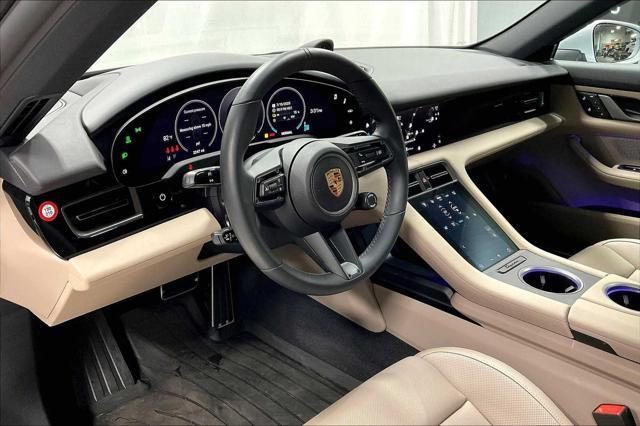 used 2025 Porsche Taycan car, priced at $105,988