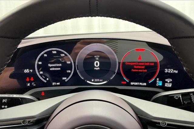 used 2025 Porsche Taycan car, priced at $111,988
