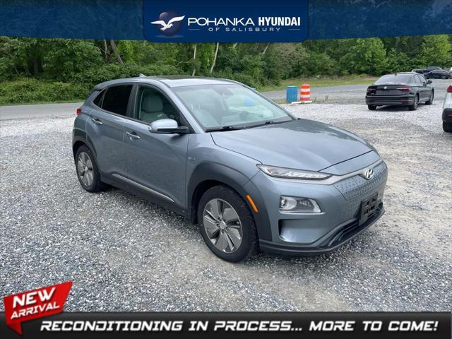 used 2020 Hyundai Kona EV car, priced at $21,997