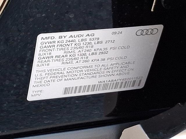 new 2025 Audi Q5 car, priced at $49,235