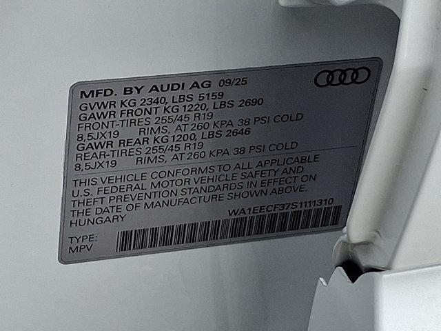 new 2025 Audi Q3 car, priced at $49,110