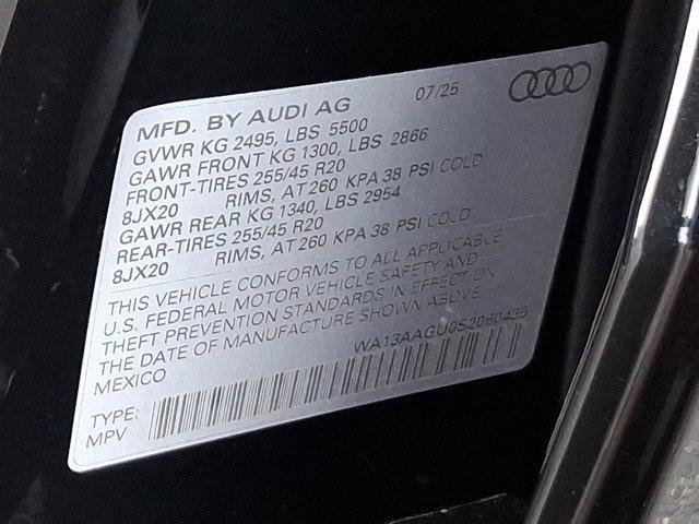 new 2025 Audi Q5 car, priced at $64,460